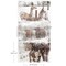 Prima Re-Design Decoupage Decor Tissue Paper 19.5"X30" 3/Pkg-Rustic Retreat